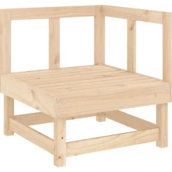 MAISON EXCLUSIVE - Salon de jardin 8 pcs bois de pin massif