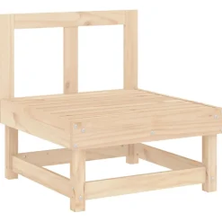 MAISON EXCLUSIVE - Salon de jardin 8 pcs bois de pin massif
