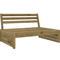 MAISON EXCLUSIVE - Salon de jardin 4 pcs bois de pin imprégné