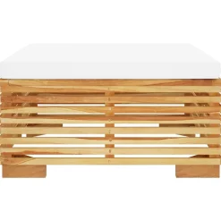 MAISON EXCLUSIVE - Salon de jardin 2 pcs bois de teck massif