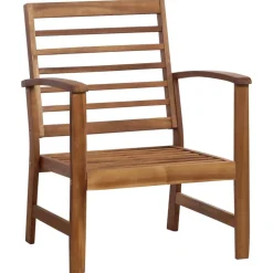 MAISON EXCLUSIVE - Salon de jardin 4 pcs bois d'acacia solide