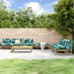 MAISON EXCLUSIVE - Salon de jardin 6 pcs bois de pin imprégné