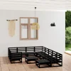 MAISON EXCLUSIVE - Salon de jardin 12 pcs bois de pin massif