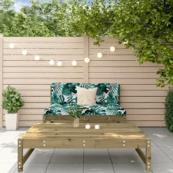 MAISON EXCLUSIVE - Salon de jardin 2 pcs bois de pin imprégné