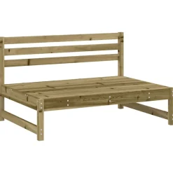 MAISON EXCLUSIVE - Salon de jardin 2 pcs bois de pin imprégné