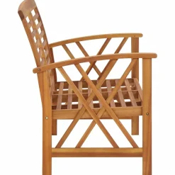 MAISON EXCLUSIVE - Salon de jardin 3 pcs bois d'acacia solide