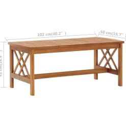 MAISON EXCLUSIVE - Salon de jardin 3 pcs bois d'acacia solide