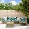 MAISON EXCLUSIVE - Salon de jardin 6 pcs bois de pin imprégné