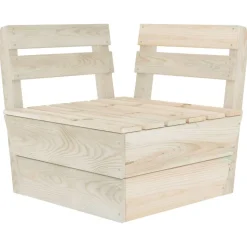 MAISON EXCLUSIVE - Salon de jardin palette 8 pcs bois d'épicéa imprégné