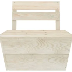 MAISON EXCLUSIVE - Salon de jardin palette 8 pcs bois d'épicéa imprégné