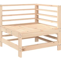 MAISON EXCLUSIVE - Salon de jardin 3 pcs bois massif de pin