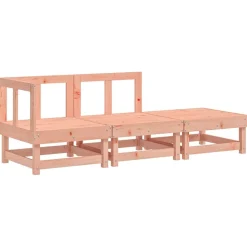 MAISON EXCLUSIVE - Salon de jardin 3 pcs bois massif douglas