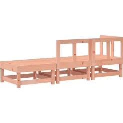 MAISON EXCLUSIVE - Salon de jardin 3 pcs bois massif douglas