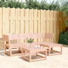 MAISON EXCLUSIVE - Salon de jardin 4 pcs bois massif douglas