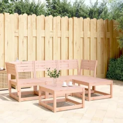 MAISON EXCLUSIVE - Salon de jardin 4 pcs bois massif douglas