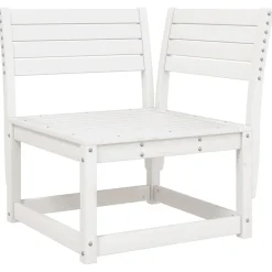 MAISON EXCLUSIVE - Salon de jardin 4 pcs blanc bois de pin massif