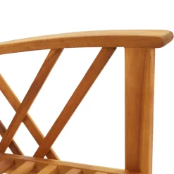 MAISON EXCLUSIVE - Salon de jardin 5 pcs bois d'acacia solide