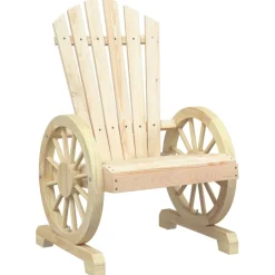 MAISON EXCLUSIVE - Salon de jardin 3 pcs bois de sapin massif