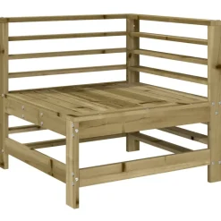 MAISON EXCLUSIVE - Salon de jardin 6 pcs bois de pin imprégné