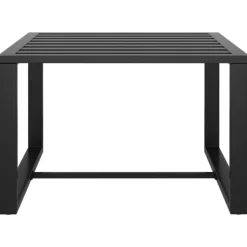 MAISON EXCLUSIVE - Salon de jardin 7 pcs avec coussins aluminium anthracite