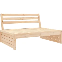 MAISON EXCLUSIVE - Salon de jardin 2 pcs bois de pin massif