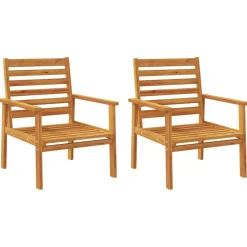 MAISON EXCLUSIVE - Salon de jardin 4 pcs bois d'acacia solide