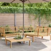 MAISON EXCLUSIVE - Salon palette de jardin 4 pcs bois d'acacia massif