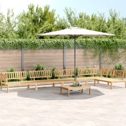 MAISON EXCLUSIVE - Salon palette de jardin 6 pcs bois d'acacia massif