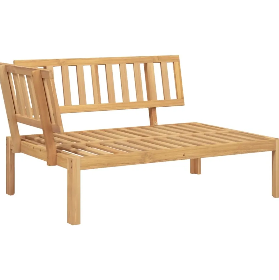 MAISON EXCLUSIVE - Salon palette de jardin 3 pcs bois d'acacia massif