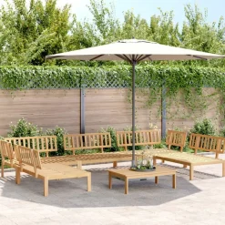 MAISON EXCLUSIVE - Salon palette de jardin 6 pcs bois d'acacia massif