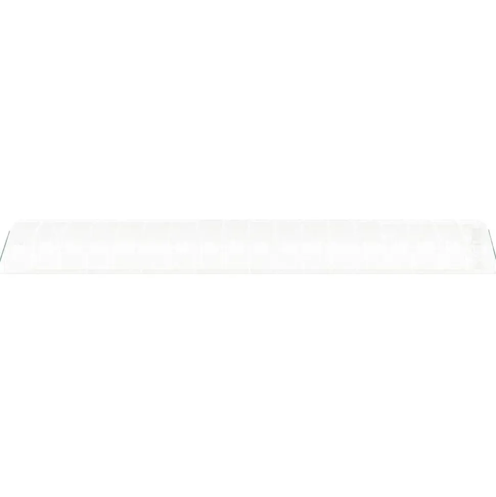 MAISON EXCLUSIVE - Serre avec cadre en acier blanc 54 m² 18x3x2 m