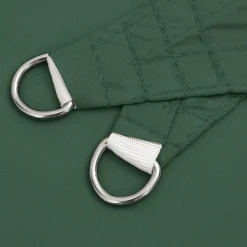MAISON EXCLUSIVE - Voile de parasol tissu oxford rectangulaire 3x6 m vert foncé