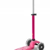 MICRO - Trottinette mini deluxe led - rose