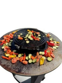 MIRICHAUD - Brasero couleur noir diamètre 95cm