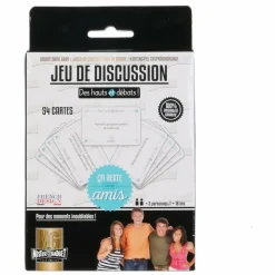 MISTER GADGET - Jeu de cartes débat entre amis 54 cartes