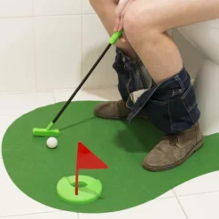 MISTER GADGET - Jeu de golf de toilettes
