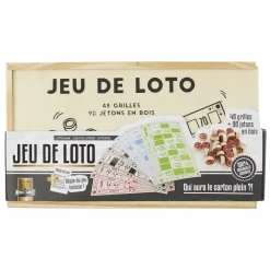 MISTER GADGET - Jeu de loto 48 grilles 90 jetons