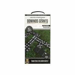 MISTER GADGET - Jeu extérieur 28 dominos géants en plastique