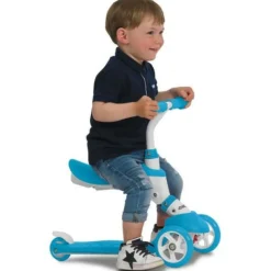MONDO - Draisienne velo - - on&go scribble 5-en-1 - pliable - noir / vert sauge