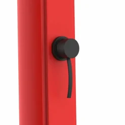 MPC - Douche rouge en polyethylene hd chauffage solaire 226 cm 25 litres