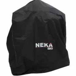 NEKA - Housse de protection pour barbecue - l. 71 x h. 68 cm - noir