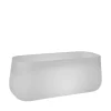 NEWGARDEN - Bac à fleurs lumineux camelia large lumière blanche froide par câble 98x40x39,5cm
