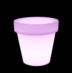 NEWGARDEN - Pot lumineux magnolia 160 solaire+batterie rechargeable led rgb avec télécommande ø160x152cm