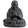 NORTENE - Statue décorative happy buddha en fibre de verre et argile - 53 cm