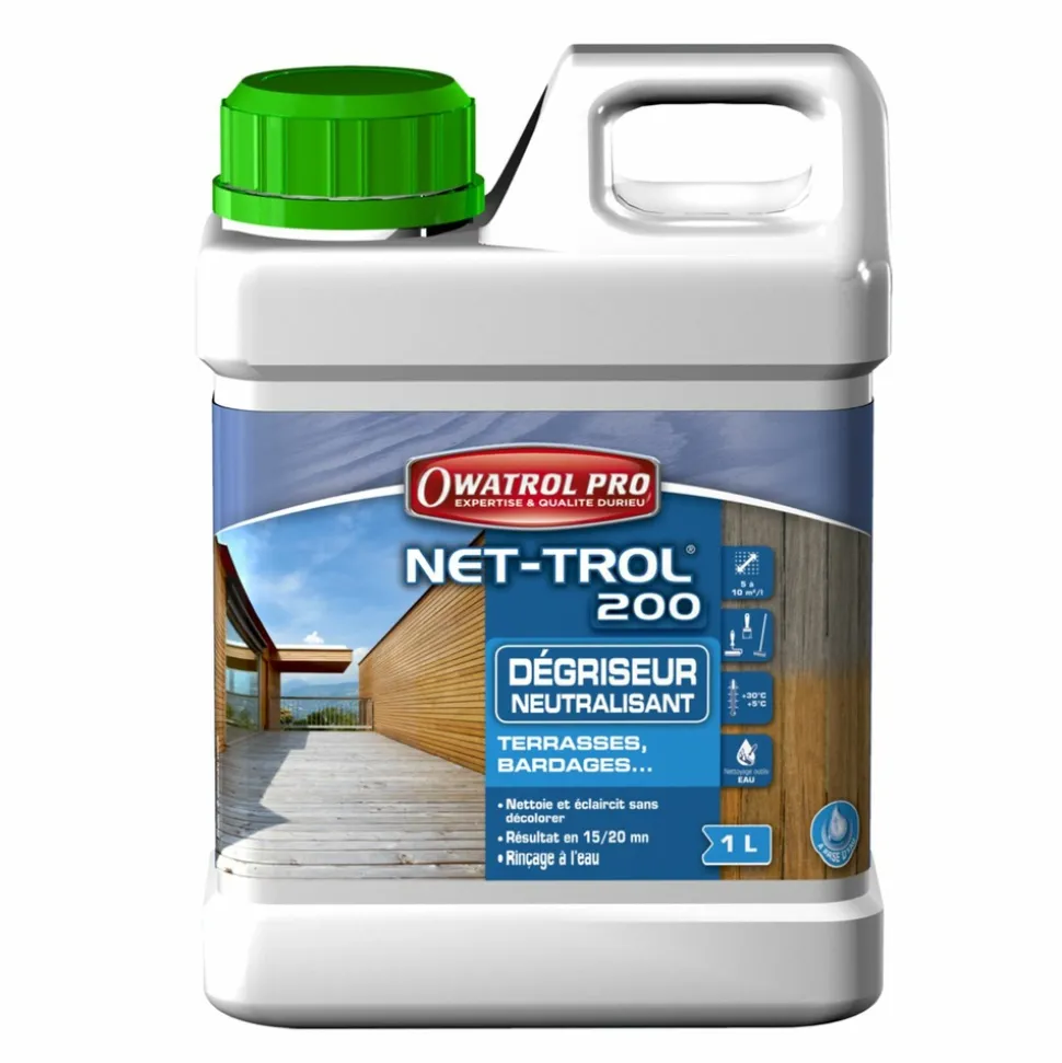 OWATROL - Dégriseur pour teck, owatrol net trol 200, 1l