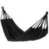PARIS PRIX - Hamac en tissu "hedvig" 200cm noir