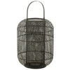 PARIS PRIX - Lanterne déco en métal "donny" 51cm noir