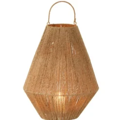 PARIS PRIX - Lanterne design en jute "dantya" 48cm naturel