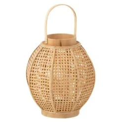 PARIS PRIX - Lanterne en bambou "fernando" 34cm naturel