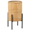 PARIS PRIX - Lanterne sur pied bambou "fernando" 50cm naturel
